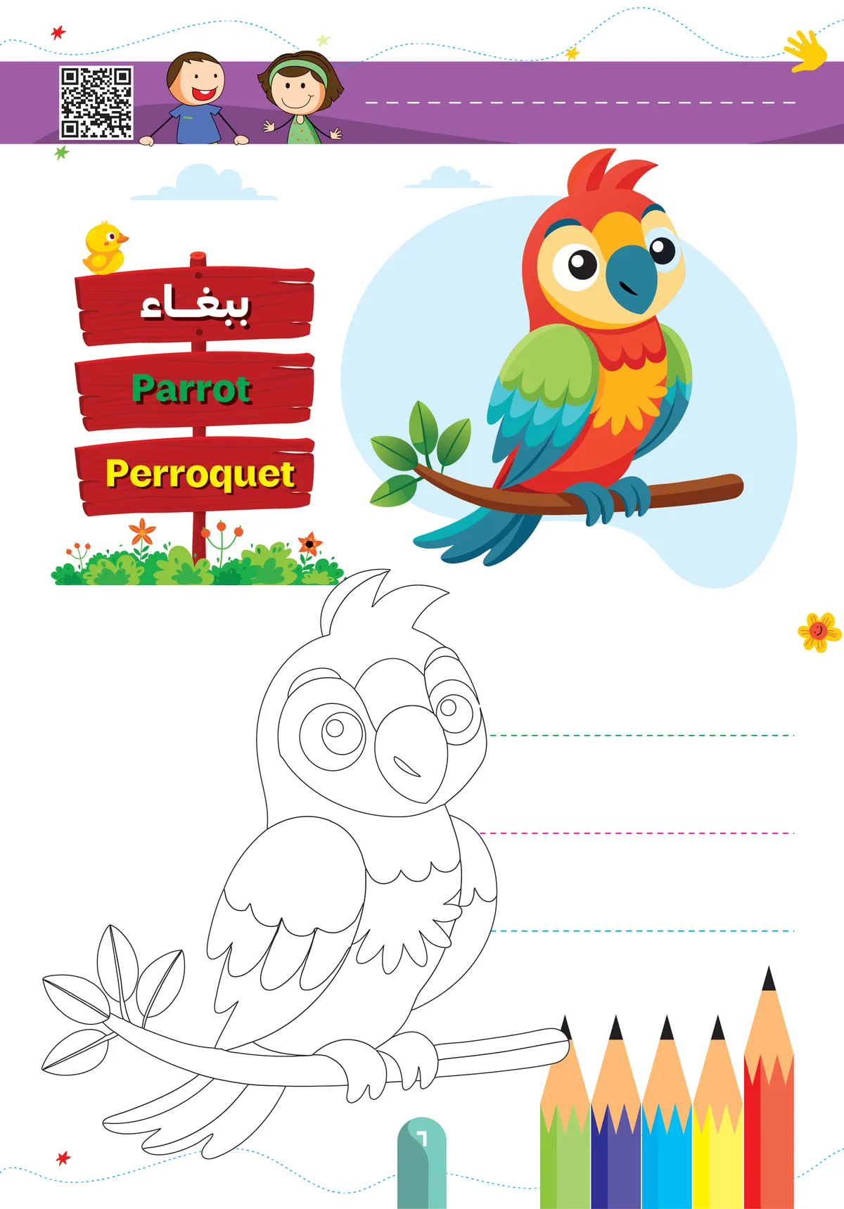 كتاب مغامرات مملكة الحيوانات والطيور